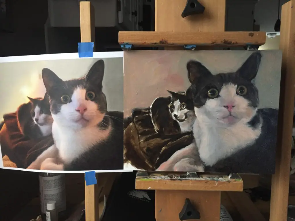 How To Paint A Cat – Step 4