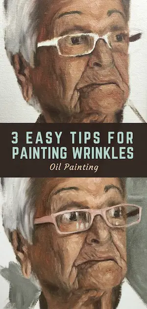 7 portrait painting tips wrinkles