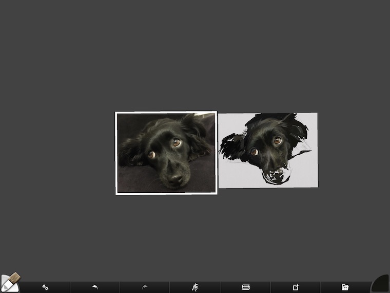 step 7 8 tips for painting black fur traditionally and digitally ArtRage step-by-step tutorial