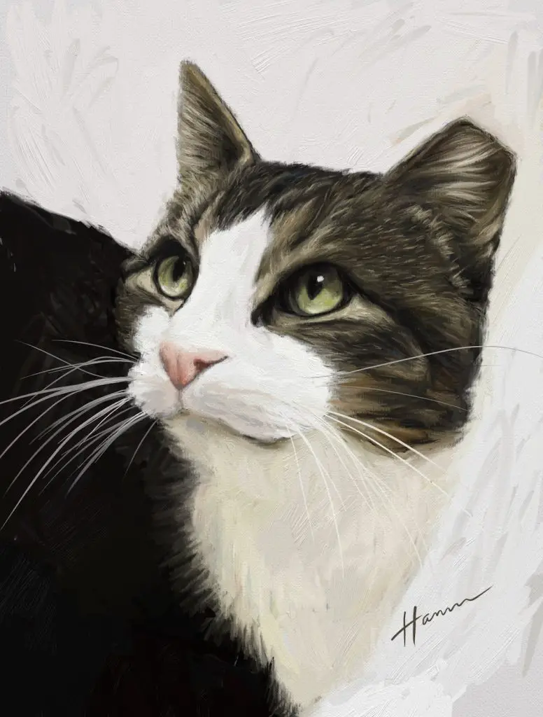 Final portrait of Tippy