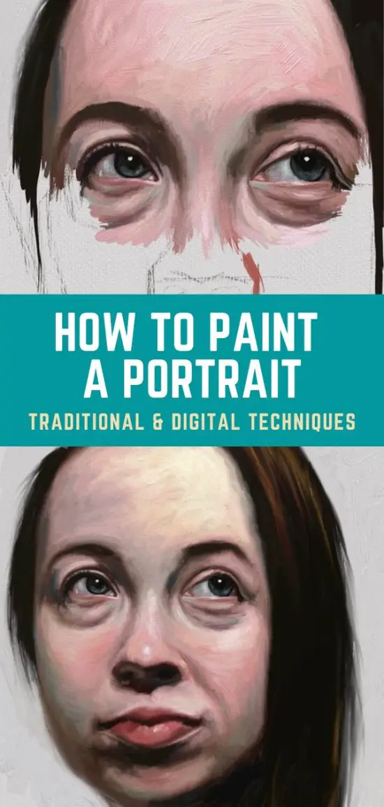 How To Paint A Digital Portrait – Step-By-Step With Pictures