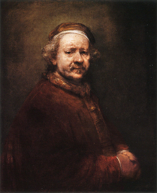 Last Self-portrait by Rembrandt 1669