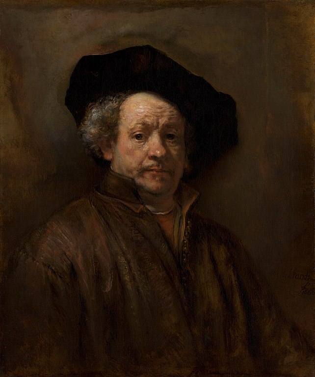 Rembrandt van Rijn Self-Portrait 1660